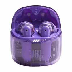 JBL Tune Flex Ghost Edition Auricolare True Wireless Stereo (TWS) In-ear Musica e Chiamate Bluetooth Viola, Translucent - Vista aggiuntiva 4