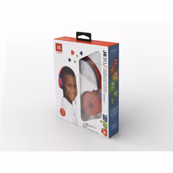 JBL JR310 Auricolare Cablato A Padiglione MUSICA Rosso - Vista aggiuntiva 6