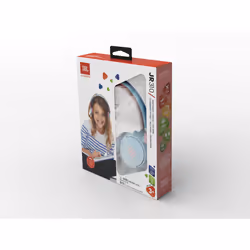 JBL JR310 Auricolare Cablato A Padiglione MUSICA Blu - Vista aggiuntiva 6