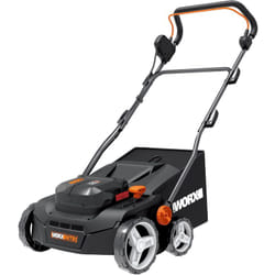 Nitro WG855E.9 - Scarificatore a Batteria e Ventilatore da Prato, Fino a 400 ㎡, Larghezza di Lavoro 36 cm, Motore brushless, 4 Livelli di Regolazione