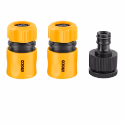 Set 3 raccordi acqua da 1/2" 1 pz connettore rapido Acqua Stop da 1/2 1 pz connettore rapido da 1/2 1 pz adattatore per rubin ...