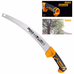 Seghetto professionale INGCO da 330 mm con un'impugnatura soft grip Ingco Style e la predisposizione per l'installazione di u ...