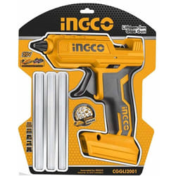Pistola colla a caldo a batteria litio 20 V Termocollante Solo corpo Ingco CGGLI2001