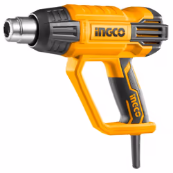 Ingco HG200028, Pistola ad aria calda, Impugnatura a pistola, Arancione, 500 l/min, 570 °C, 300 l/min