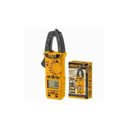 Ingco - Pinza Amperometrica Digitale Tascabile Multimetro Tester + Puntali ac 200A
