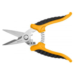 HES0187 Ingco forbici x elettricista 178 mm lame dritte acciaio inox - forbice elettricisti