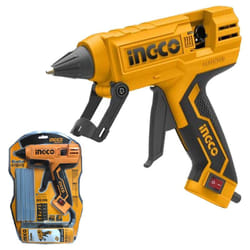 Ingco - Pistola colla a caldo pro 220 w 8 stick inclusi GG308