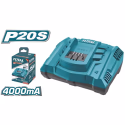 Corrente di Carica: 4A Ricarica le batterie 20V 2.0Ah in 0,5h Ricarica le batterie 20V 4.0Ah in 1h