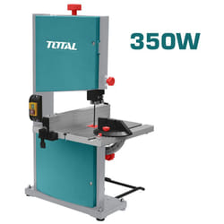 Total - sega a nastro verticale elettrica da banco legno 350W