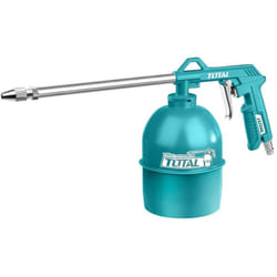 Pistola lavaggio aria compressa compressore serbatoio Total
