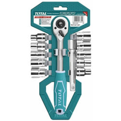 Total - Cricchetto 1/2' - Set da 12 - Industrial