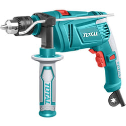 Total - trapano a percussione 850W elettrico velocitá regolabile mandrino a chiave