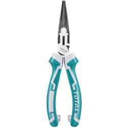 Total - pinza a becchi lunghi ad alta leva 200mm Cr-V becco lungo
