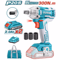 Avvitatore a impulsi a batteria 20V TOTAL CARATTERISTICHE: Voltaggio: 20V Volt di carica: 220-240 V~50/60 Hz Velocità a vuoto ...