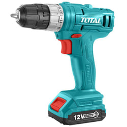 Total - trapano avvitatore 12V a batteria litio ricaricabile
