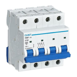 Chint - nb1-63/c16-4p-6 -interruttore magnetotermico 4p 16a curva c 6ka 4m