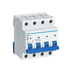 Chint - nb1-63/c20-4p-6 -interruttore magnetotermico 4p 20a curva c 6ka 4m