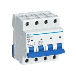 Chint - interruttore magnetotermico nb1-63/c32-4p-6 -int mt 4p 32a curva c 6ka 4m
