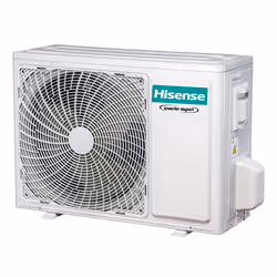 Hisense AS25XV04W condizionatore fisso Condizionatore unità esterna Bianco - Vista aggiuntiva 3