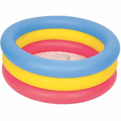 Piscina gonfiabile 3 anelli 76x25cm 3 valvole di sicurezza (in ogni anello) spessore del PVC: 0,18 mm capacità d'acqua (75%): ...
