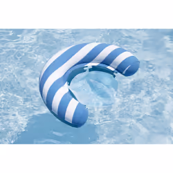Bestway 43852 / 26 galleggiante da piscina e da spiaggia Blu, Bianco Fantasia PVC Sedia a sdraio galleggiante - Vista aggiuntiva 4