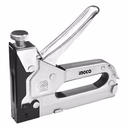 Graffatrice in metallo resistente professionali Ingco affidabile pratica. Accetta ppunti da 4 a 14 mm (h) e 11,3 mm (L) Pisto ...