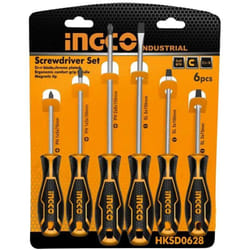 Set di 6 Cacciaviti Ingco HKSD0628