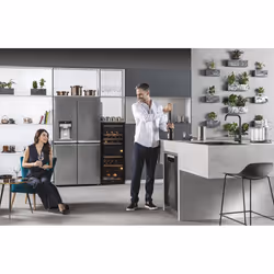 Haier Wine Bank 50 Serie 7 HWS77GDAU1 Cantinetta vino con compressore Libera installazione Nero 77 bottiglia/bottiglie - Vista aggiuntiva 5