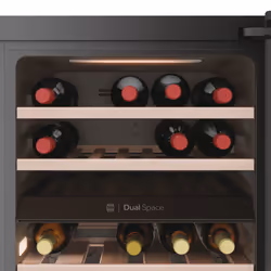 Haier Wine Bank 50 Serie 7 HWS42GDAU1 Cantinetta vino con compressore Libera installazione Nero 42 bottiglia/bottiglie - Vista aggiuntiva 8