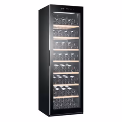 Haier Wine cellar HWS188GAE Libera installazione Nero 188 bottiglia/bottiglie - Vista aggiuntiva 7