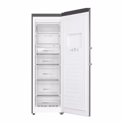 Haier H2F-255FSAA Congelatore verticale Libera installazione 262 L E Acciaio inox