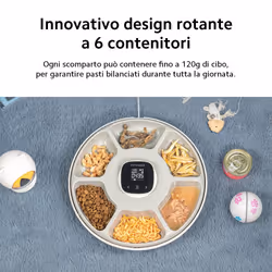 Petoneer PN-110027-01 distributore di cibo e acqua per cani e gatti Acrilonitrile butadiene stirene (ABS) Bianco Universale Alimentatore automatico per animali domestici - Vista aggiuntiva 2