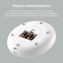 Petoneer PN-110027-01 distributore di cibo e acqua per cani e gatti Acrilonitrile butadiene stirene (ABS) Bianco Universale Alimentatore automatico per animali domestici - Vista aggiuntiva 7