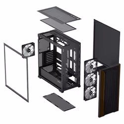 SAMA Gears Z60 Midi Tower Nero - Vista aggiuntiva 6