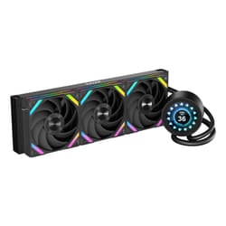 SAMA Gears Q70 Processore Raffreddatore di liquidi tutto in uno 12 cm Nero 1 pz