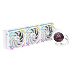 SAMA Gears Q70 Processore Raffreddatore di liquidi tutto in uno 12 cm Bianco 1 pz