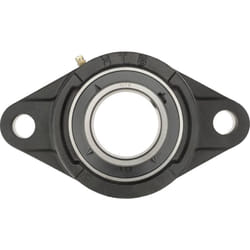 HTB - ucfl 205 Cuscinetto flangiato Ghisa ø foro 25 mm Distanza tra i fori 99 mm