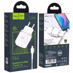 Hoco N4 Smartphone Bianco AC Interno