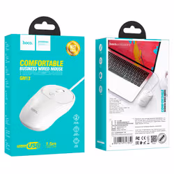 Hoco GM13 mouse Universale Ambidestro USB tipo A 1600 DPI - Vista aggiuntiva 6