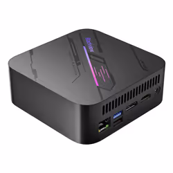 Blackview MP100 AMD Ryzen™ 7 5825U 32 GB DDR4-SDRAM 1 TB SSD Windows 11 Pro Mini PC Nero, Grigio - Vista aggiuntiva 3