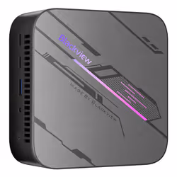 Blackview MP100 AMD Ryzen™ 7 5825U 32 GB DDR4-SDRAM 1 TB SSD Windows 11 Pro Mini PC Nero, Grigio - Vista aggiuntiva 6
