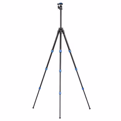 Benro TSL08AN00 treppiede Fotocamere digitali/film 3 gamba/gambe Nero, Blu - Vista aggiuntiva 3