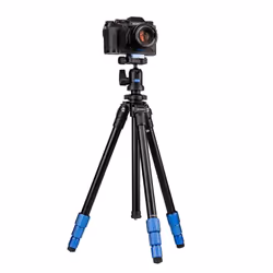 Benro TSL08AN00 treppiede Fotocamere digitali/film 3 gamba/gambe Nero, Blu - Vista aggiuntiva 5