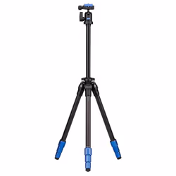 Benro TSL08CN00 treppiede Fotocamere digitali/film 3 gamba/gambe Nero, Blu - Vista aggiuntiva 4