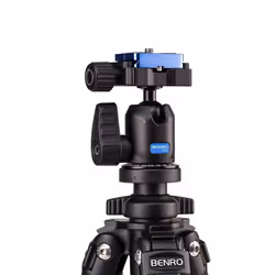 Benro TSL08CN00 treppiede Fotocamere digitali/film 3 gamba/gambe Nero, Blu - Vista aggiuntiva 6