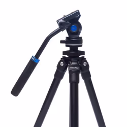 Benro TSL08AS2CSH treppiede Fotocamere digitali/film 3 gamba/gambe Nero, Blu - Vista aggiuntiva 5