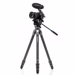 Benro TTOR24CLVS4PRO treppiede Fotocamere digitali/film 3 gamba/gambe Nero - Vista aggiuntiva 4