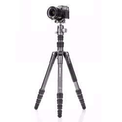 Benro FBAT15AVX20 treppiede Fotocamere digitali/film 3 gamba/gambe Nero - Vista aggiuntiva 7