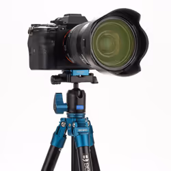 Benro TSSL08AN00P treppiede Fotocamere digitali/film 3 gamba/gambe Nero, Blu - Vista aggiuntiva 5