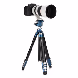 Benro TCBA25G36PT treppiede Fotocamere digitali/film 4 gamba/gambe Nero, Blu, Argento - Vista aggiuntiva 3